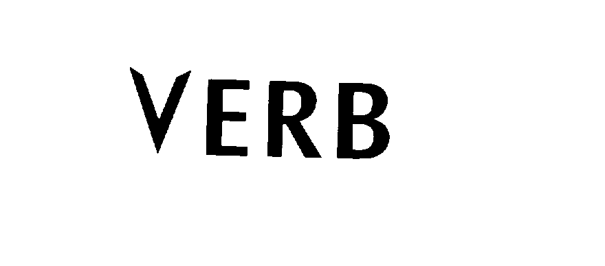 Trademark Logo VERB