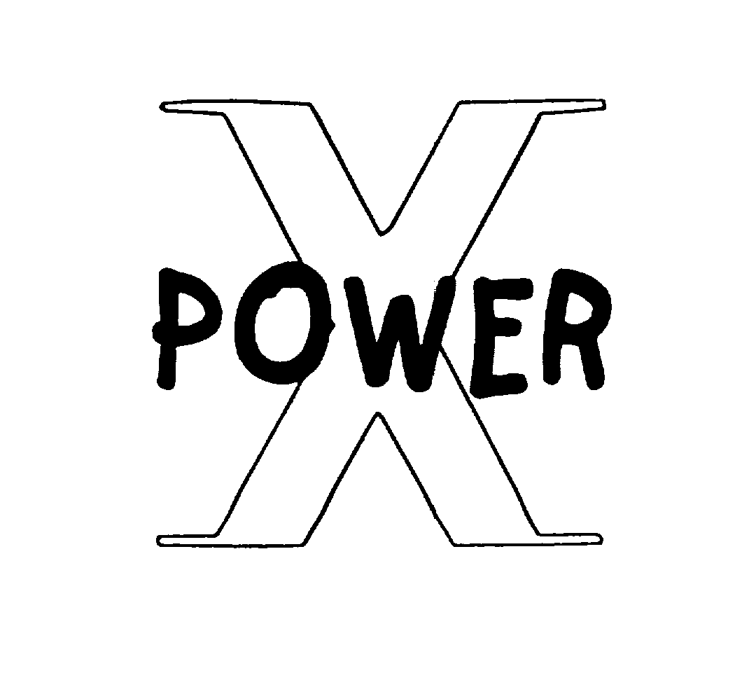 Trademark Logo X POWER