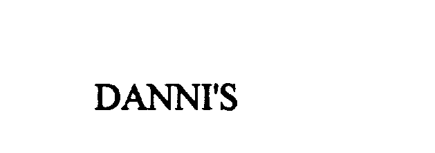 Trademark Logo DANNI'S