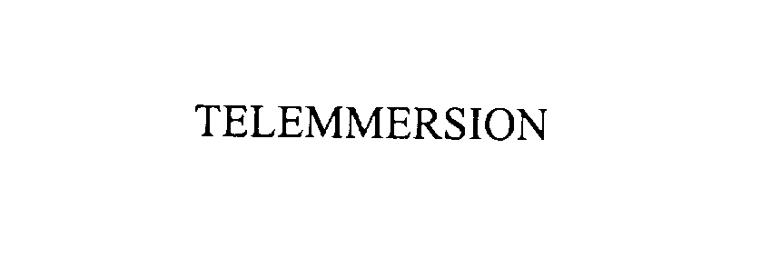  TELEMMERSION