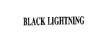 Trademark Logo BLACK LIGHTNING