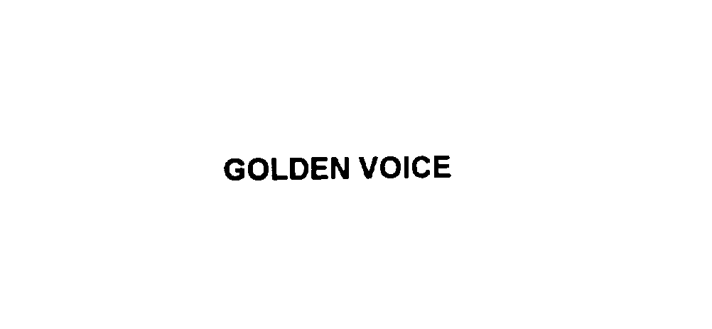 GOLDEN VOICE