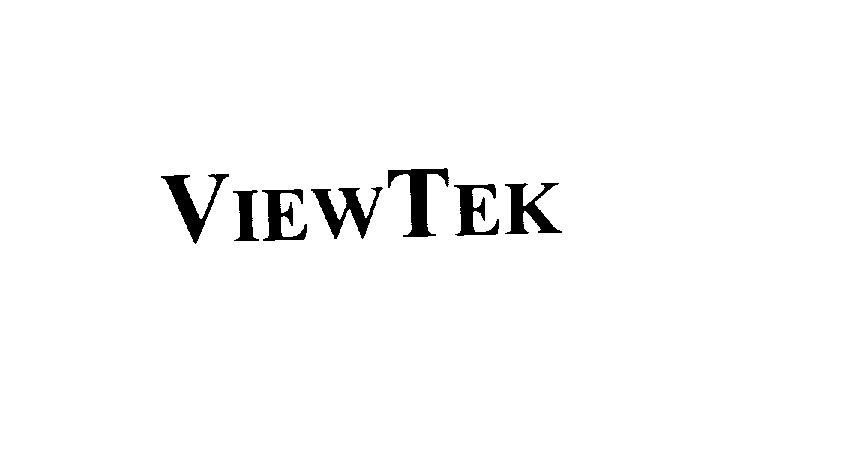Trademark Logo VIEWTEK