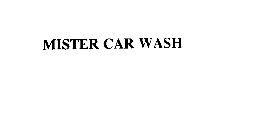  MISTER CAR WASH