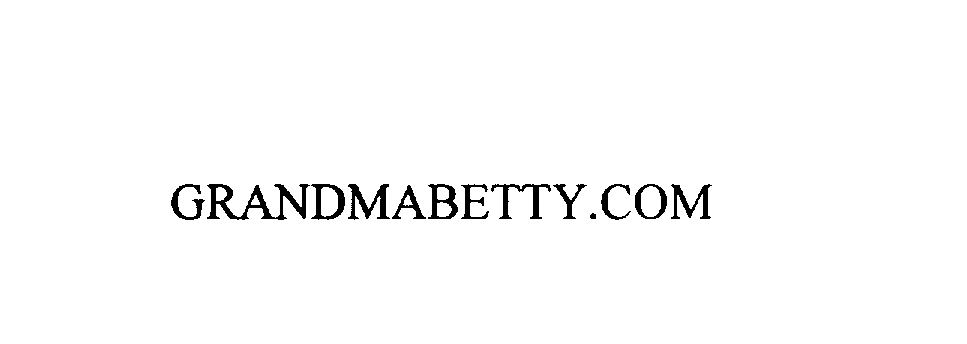  GRANDMABETTY.COM