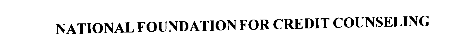  NATIONAL FOUNDATION FOR CREDIT COUNSELING