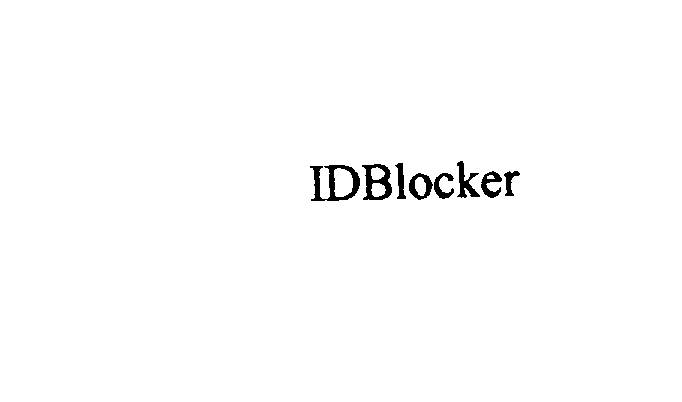  IDBLOCKER