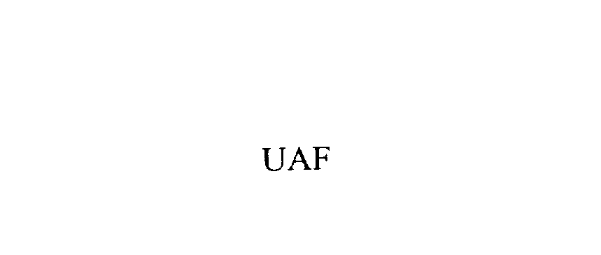 Trademark Logo UAF