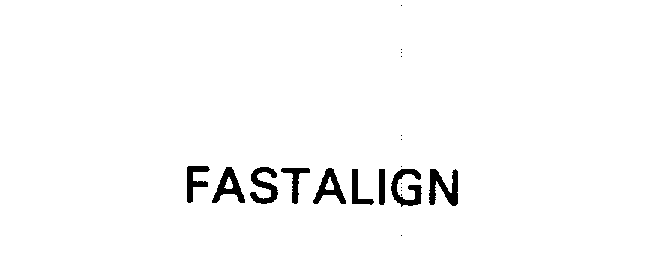  FASTALIGN