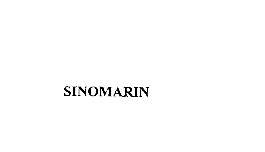 Trademark Logo SINOMARIN