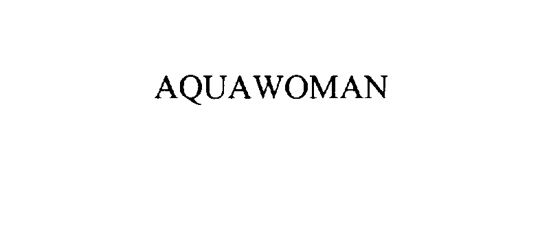 Trademark Logo AQUAWOMAN