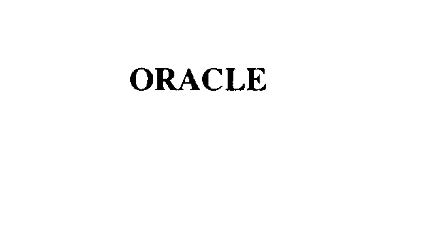 Trademark Logo ORACLE