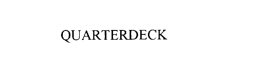 Trademark Logo QUARTERDECK