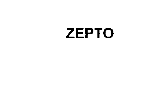 Trademark Logo ZEPTO