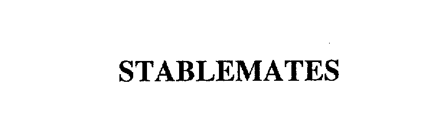 Trademark Logo STABLEMATES