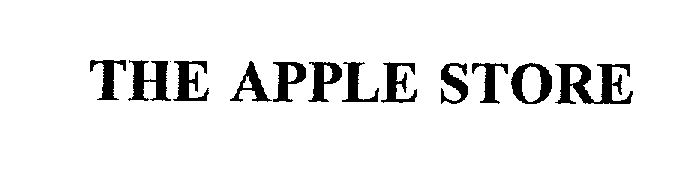 Trademark Logo THE APPLE STORE