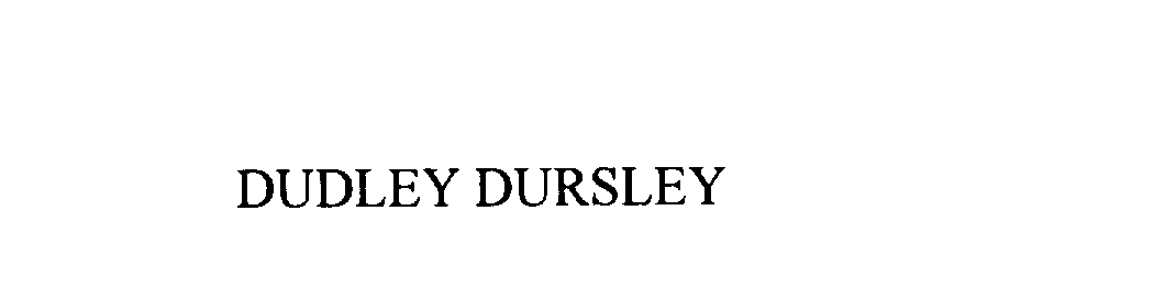  DUDLEY DURSLEY