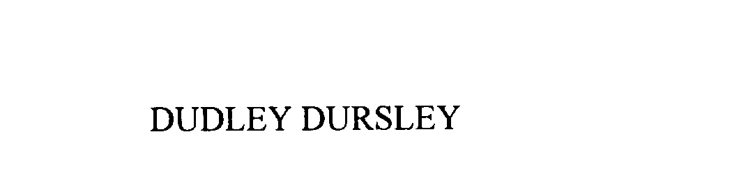 DUDLEY DURSLEY