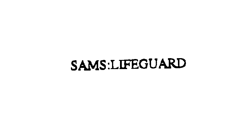  SAMS:LIFEGUARD