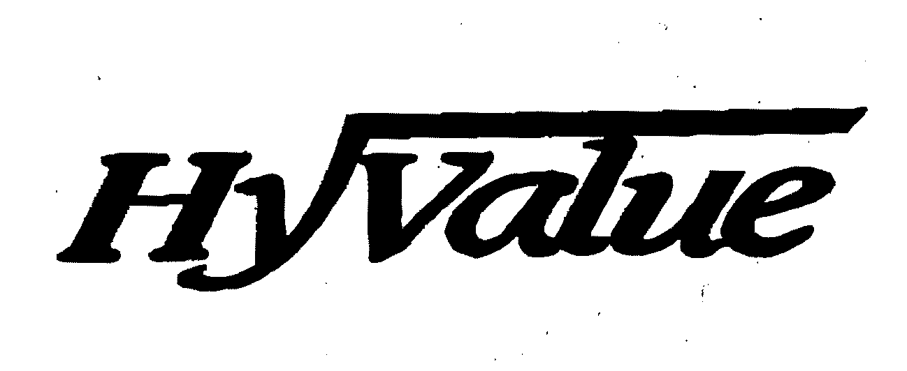 Trademark Logo HYVALUE