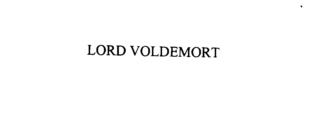  LORD VOLDEMORT