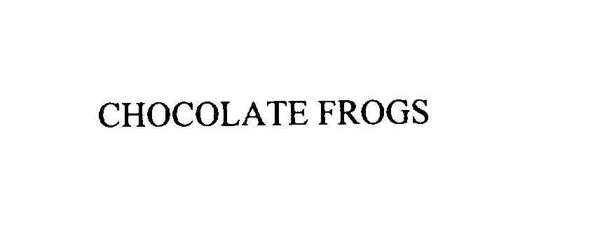  CHOCOLATE FROGS