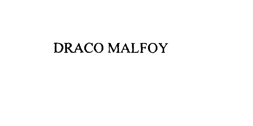 Trademark Logo DRACO MALFOY