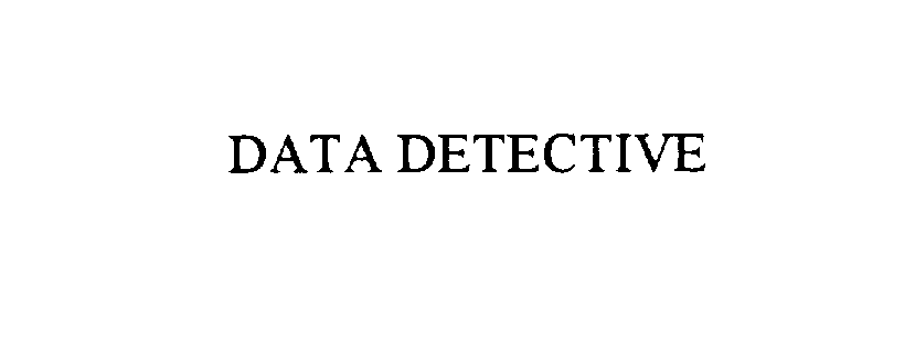 DATA DETECTIVE
