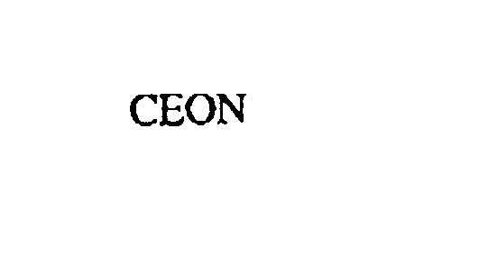Trademark Logo CEON