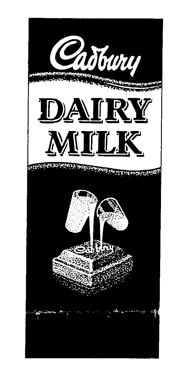 Trademark Logo CADBURY DAIRY MILK