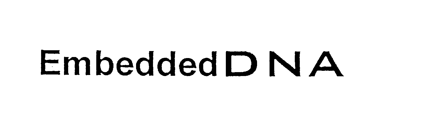 Trademark Logo EMBEDDED DNA