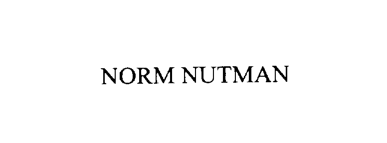  NORM NUTMAN