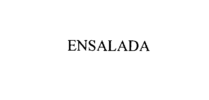  ENSALADA