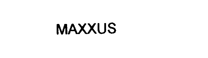 Trademark Logo MAXXUS