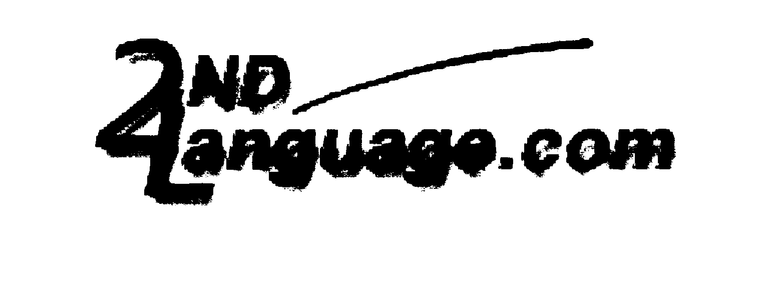 Trademark Logo 2ND LANGUAGE.COM