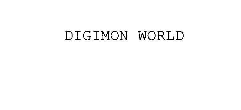 DIGIMON WORLD