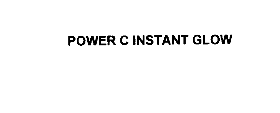 POWER C INSTANT GLOW