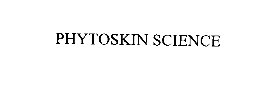  PHYTOSKIN SCIENCE