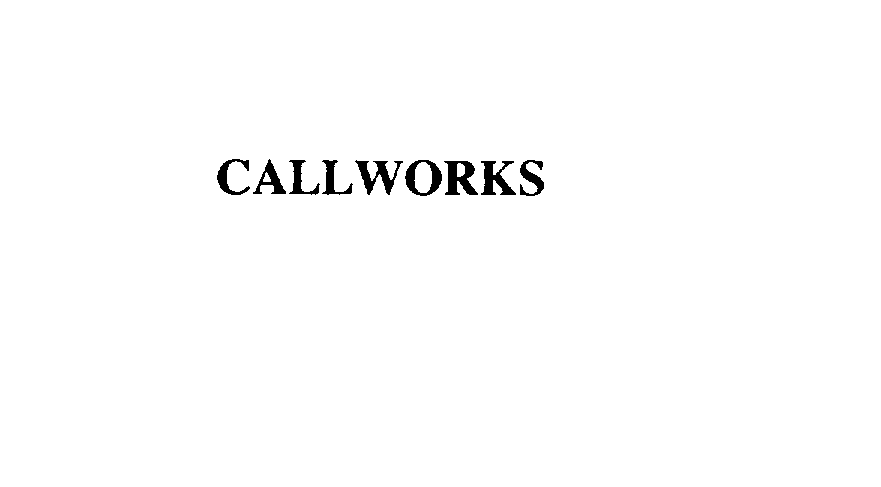  CALLWORKS