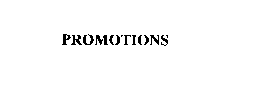 PROMOTIONS