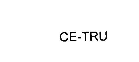 Trademark Logo CE-TRU