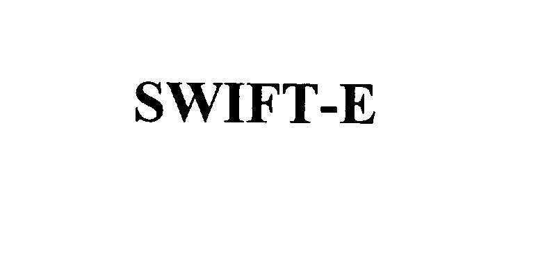 Trademark Logo SWIFT-E