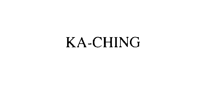 KA-CHING