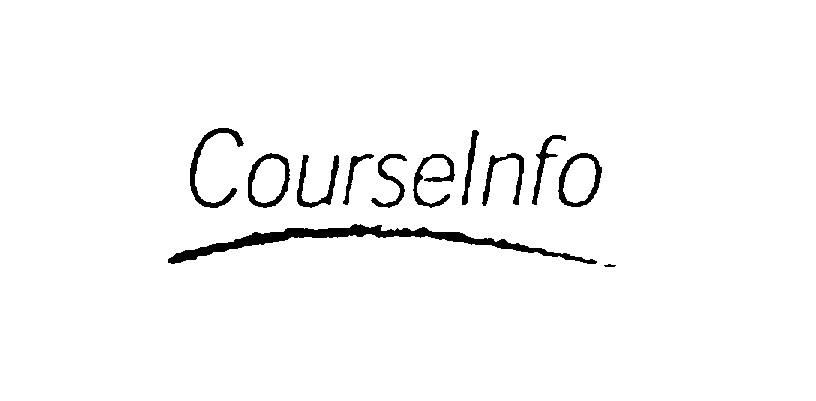 Trademark Logo COURSEINFO