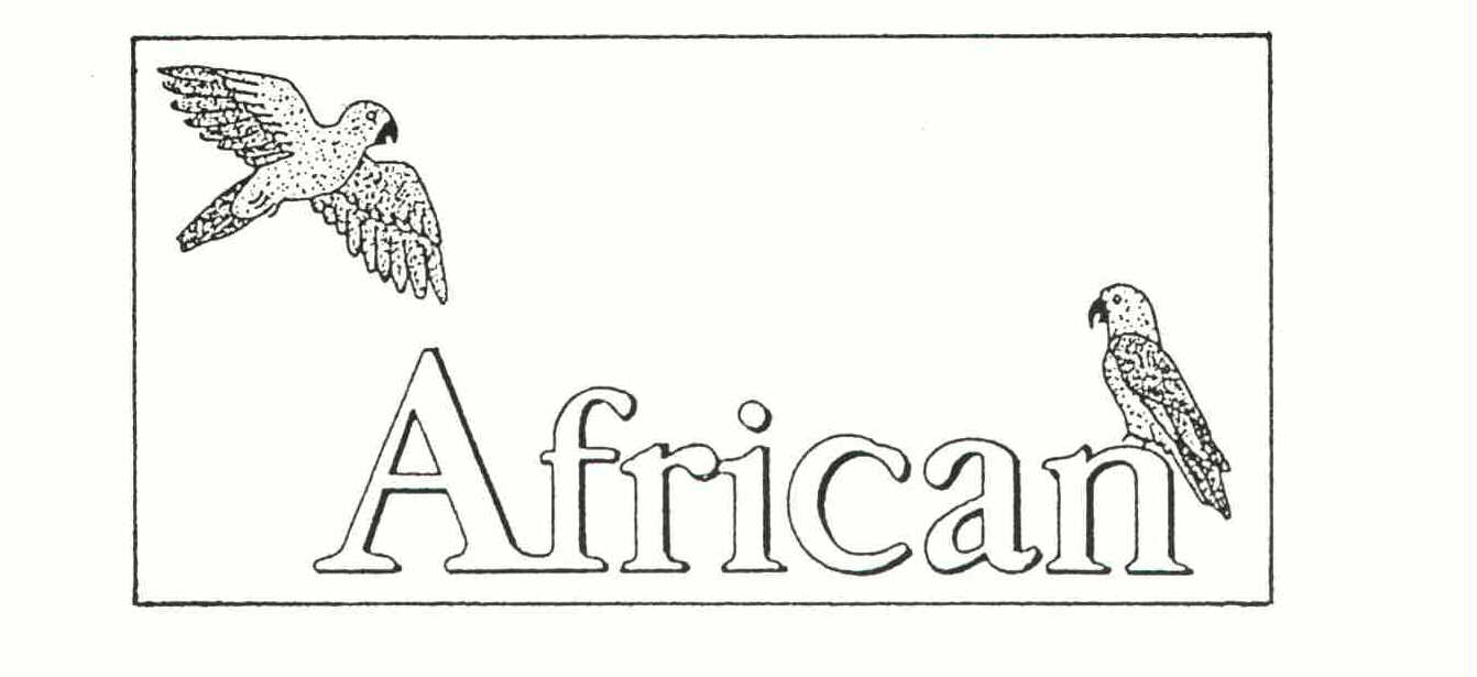Trademark Logo AFRICAN