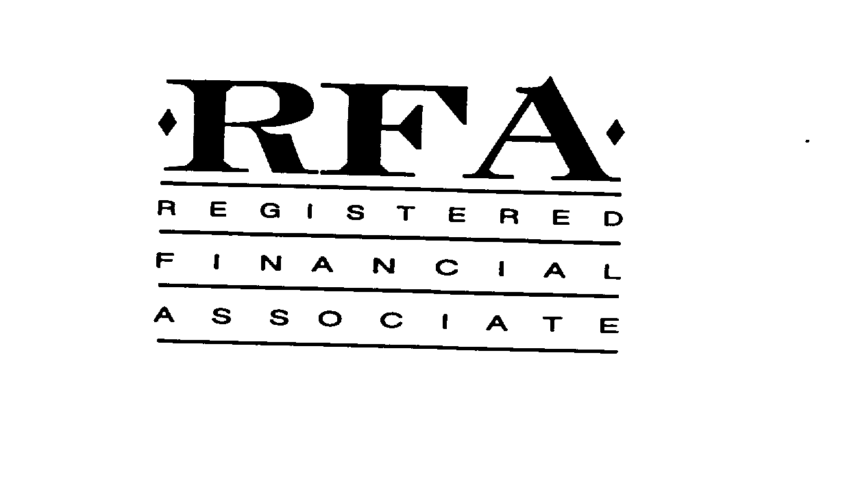  RFA REGISTERED FINANCIAL ASSOCIATE