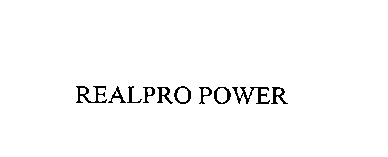  REALPRO POWER