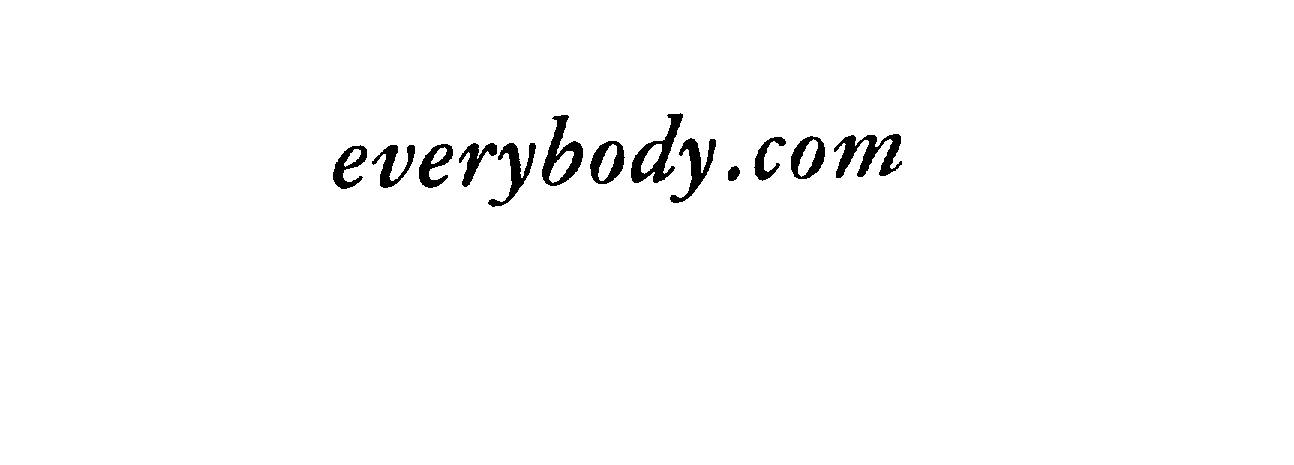 Trademark Logo EVERYBODY.COM