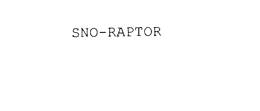  SNO-RAPTOR