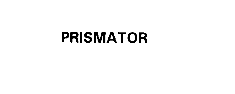 Trademark Logo PRISMATOR